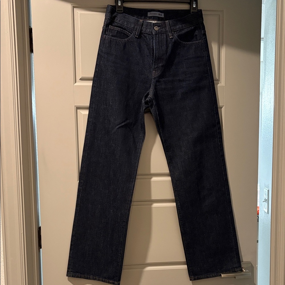 JW ANDERSON Dark Blue Straight Jeans